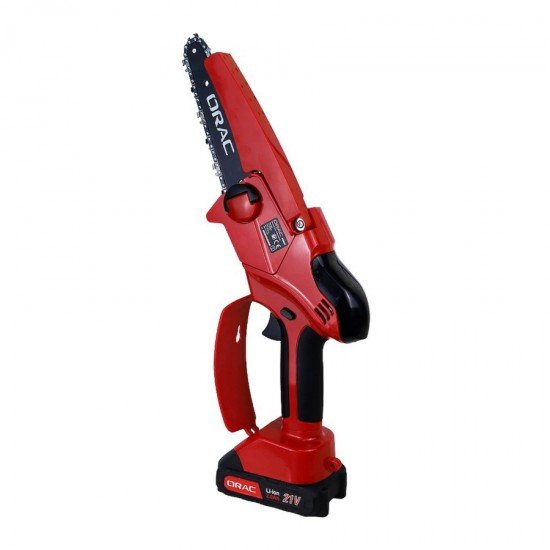 Orac OCS216X 400W 21V 2Ah 15cm 1/4" 18.5diş 2.4kg Çift Akülü Dal Kesme Budama Mini Testere