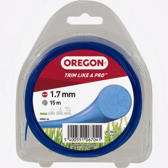 Oregon 1.7mm 15m Yuvarlak Mavi Misina