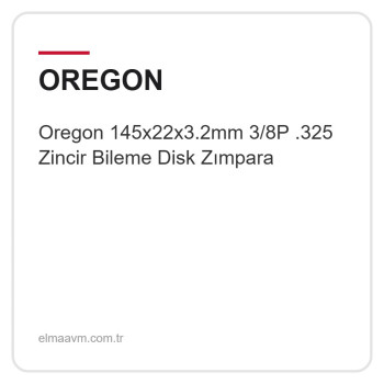 Oregon 145x22x3.2mm 3/8P .325 Zincir Bileme Disk Zımpara