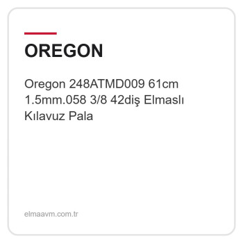 Oregon 248ATMD009 61cm 1.5mm.058 3/8 42diş Elmaslı Kılavuz Pala