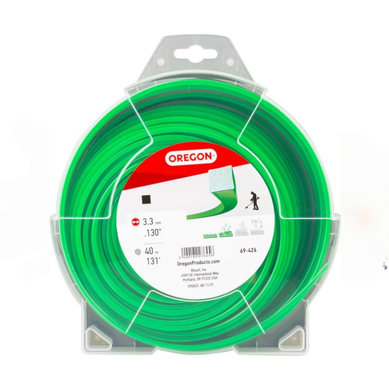 Oregon 3.3mm 40m 4 Köşe Kare Yeşil Misina