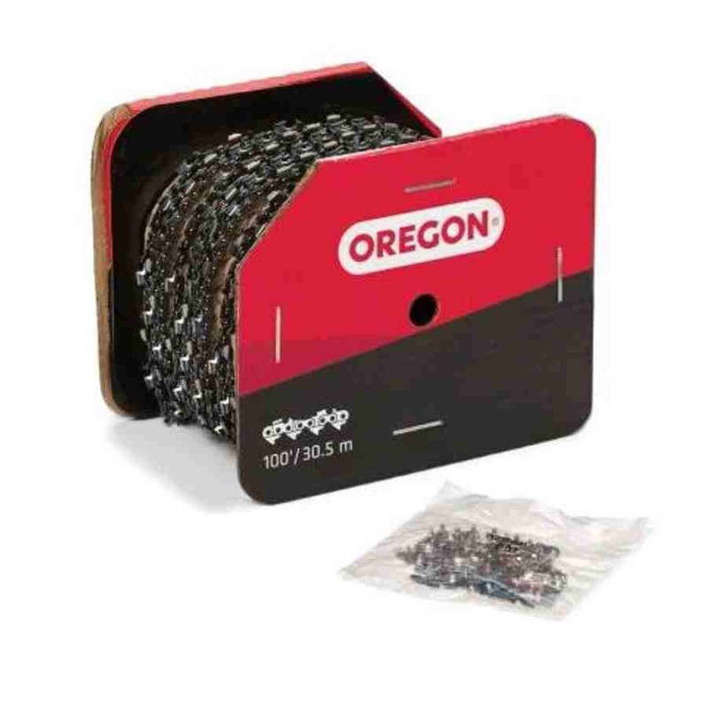 Oregon 75DX 819diş 1638a 3/8 .063 1.6mm 75DX100R Yuvarlak Top Zincir