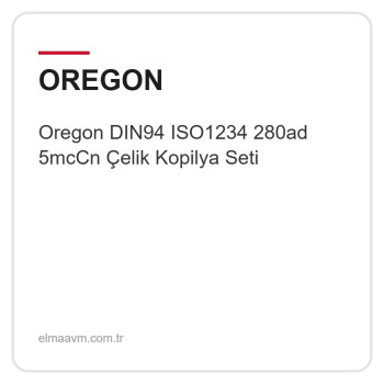 Oregon DIN94 ISO1234 280ad 5mcCn Çelik Kopilya Seti