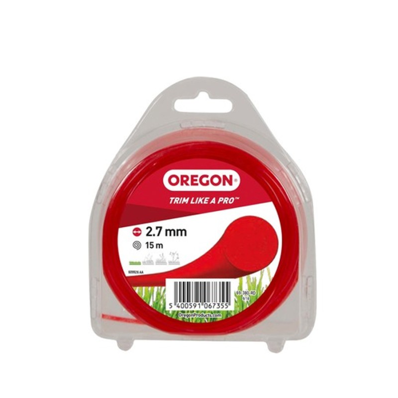 Oregon 2.7mm 15m Yuvarlak Kırmızı Misina