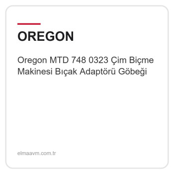 Oregon MTD 748 0323 Çim Biçme Makinesi Bıçak Adaptörü Göbeği