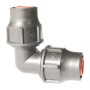 Palaplast 20x20mm Mavi Kilitli Bağlantı Kaplin Dirsek