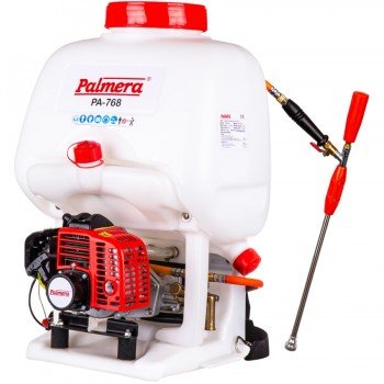 Palmera PA 768 2T 1bg 0.75kW 25cc 25bar 25lt 12m 9.5kg 2T Benzinli Sırt Tipi İlaçlama Makinesi