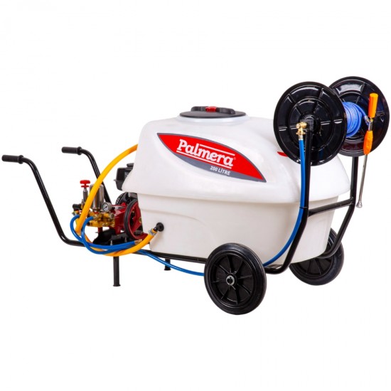 Palmera PA200LG 7bg 5.2kW 212cc 45bar 1080lt/sa 200lt 9m 66kg Tekerli Benzinli İlaçlama Makinesi