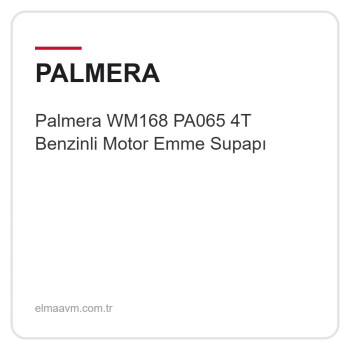 Palmera WM168 PA065 4T Benzinli Motor Emme Supapı Palmera WM168 PA065 4T Benzinli Motor Emme Supapı