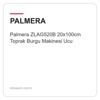 Palmera ZLAG520B 20x100cm Toprak Burgu Makinesi Ucu Palmera ZLAG520B 20x100cm Toprak Burgu Makinesi Ucu