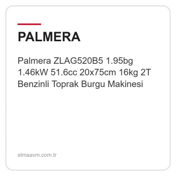 Palmera ZLAG520B5 1.95bg 1.46kW 51.6cc 20x75cm 16kg 2T Benzinli Toprak Burgu Makinesi