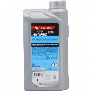 Petrol Ofisi 1ltx1ad Mavi Süper Antifiriz