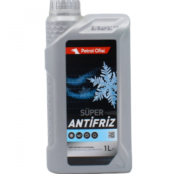 Petrol Ofisi 1ltx1ad Mavi Süper Antifiriz