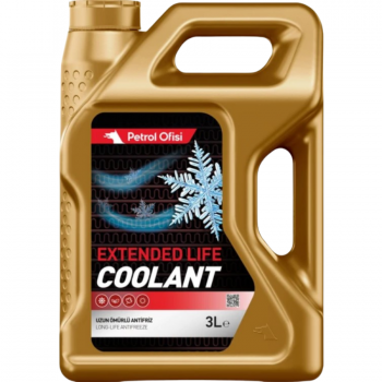 Petrol Ofisi 3ltx1ad Kırmızı Extended Life Coolant Antifiriz
