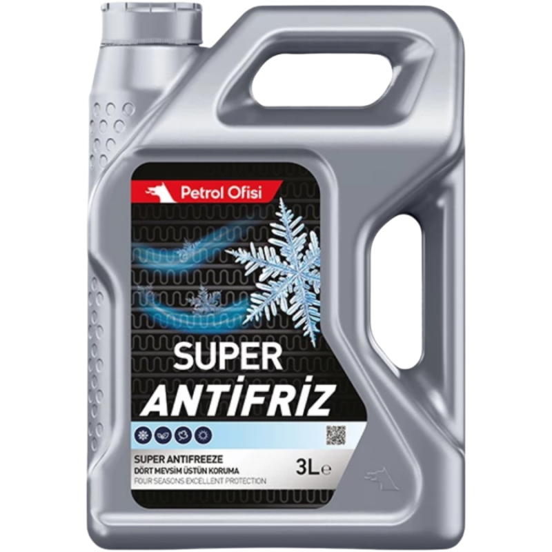 Petrol Ofisi 3ltx1ad Mavi Süper Antifiriz