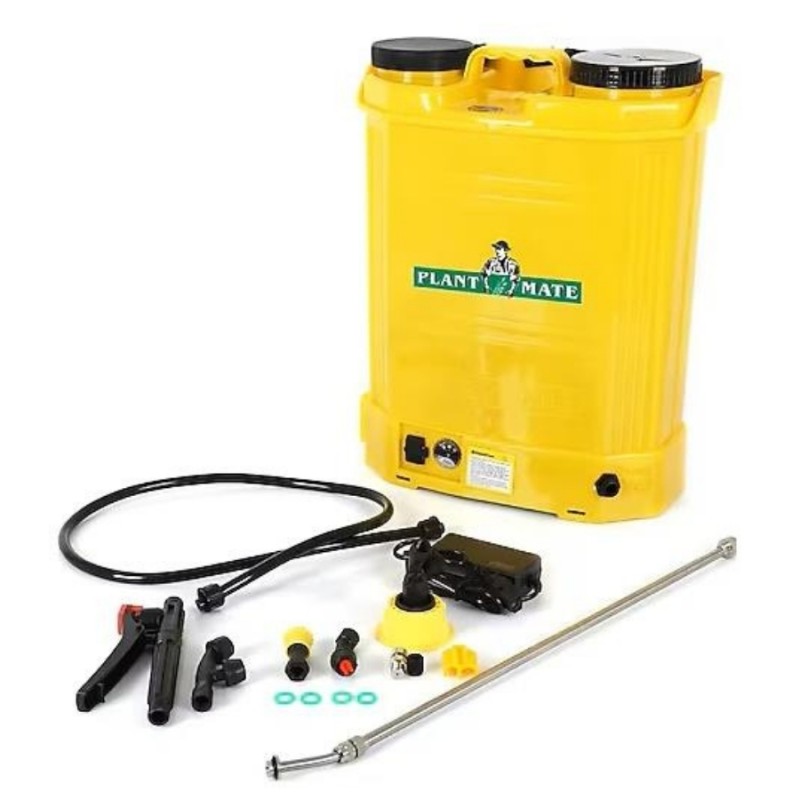 Plant Mate 16lt 130cm 5.5kg 12V 8Ah Sırt Tipi Akülü İlaçlama Makinesi