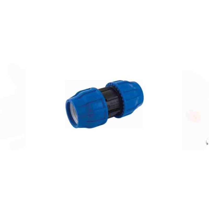Fitsa 200ad 20x20mm Mavi Seri Sulama Boru ve Hortum Birleştirme Kilitli Kaplin Manşon