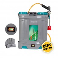 Pomilsan PMS 16 16lt 130cm 5.5kg 12V 8Ah Sırt Tipi Akülü İlaçlama Makinesi