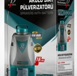 Pomilsan PMS 16 Plus 16lt 130cm 5.5kg 12V 8Ah Sırt Tipi Akülü İlaçlama Makinesi