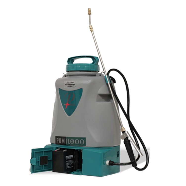 Pomilsan PMS 16 Plus 16lt 130cm 5.5kg 12V 8Ah Sırt Tipi Akülü İlaçlama Makinesi