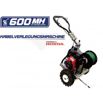 Portable Vinch PWM600MH Benzinli Kablo Döşeme Makinesi