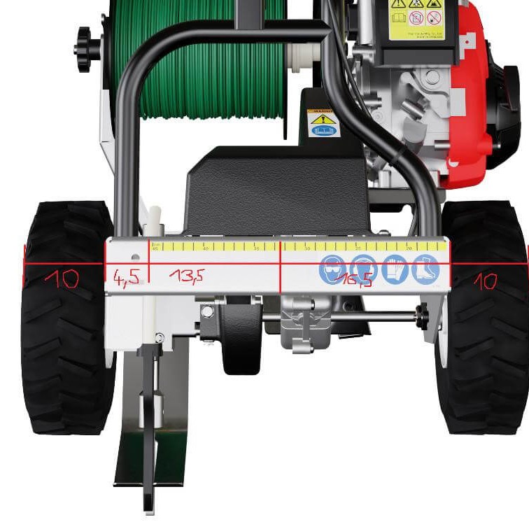 Portable Vinch PWM600MH Benzinli Kablo Döşeme Makinesi