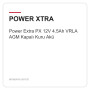 Power Extra PX 12V 4.5Ah VRLA AGM Kapalı Kuru Akü