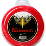 PowerG 3.0mm 63m 3 Köşe Üçgen Kırmızı Misina