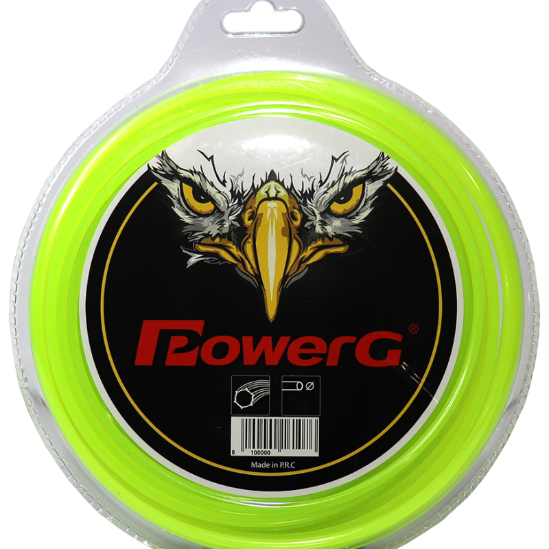 PowerG 3.3mm 46m 6 Köşe Altıgen Sarı Misina