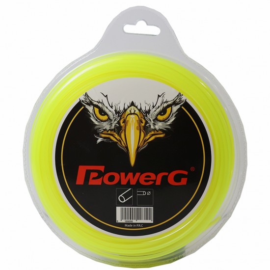 PowerG 3.3mm 46m Yuvarlak Daire Sarı Misina