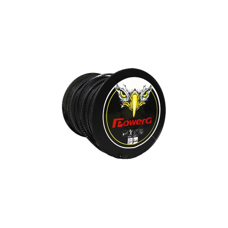 PowerG 4.0mm 110m Tırtıklı Siyah Misina