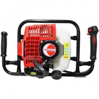 PowerG AG52 2.1bg 1.6kW 51.7cc 20x75cm 9.2kg 2T Benzinli Toprak Burgu Makinesi