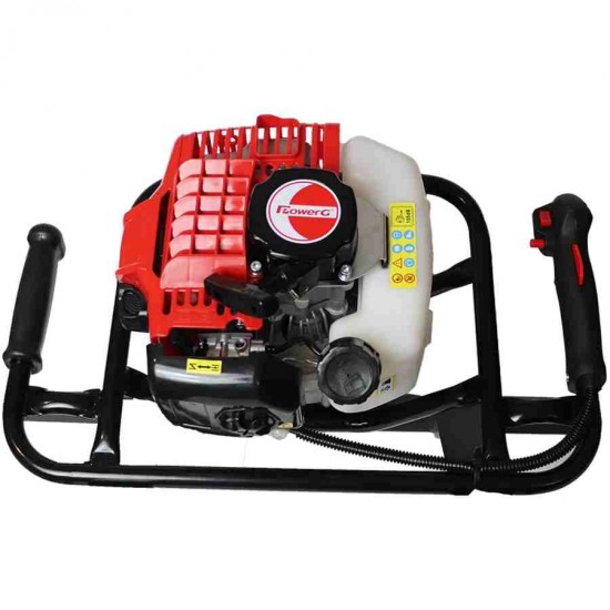 PowerG AG52 2.1bg 1.6kW 51.7cc 20cmx1m 9.2kg Benzinli Toprak Burgu Makinesi