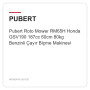 Pubert Roto Mower RM65H Honda GSV190 187cc 60cm 80kg Benzinli Çayır Biçme Makinesi