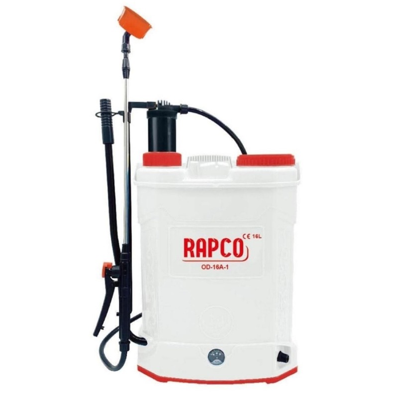Rapco 16lt 130cm 5.5kg 12V 8Ah Sırt Tipi Kollu ve Akülü İlaçlama Makinesi