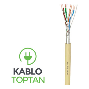Reçber 506019 SL400 U23 4x2x23AWG Cat6 U/Utp Euro/Class Eca Data Kablosu