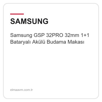 Samsung GSP 32PRO 32mm 1+1 Bataryalı Akülü Budama Makası