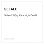 Şelale 2lt Çay Kazanı için Demlik