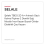 Şelale TBEG 2D A+ Arıtmalı Gazlı Kahve Pişirme 2 Demlik Sağ Musluk İnox Kazan Boyalı Gövde Elektrikli Çay Kazanı