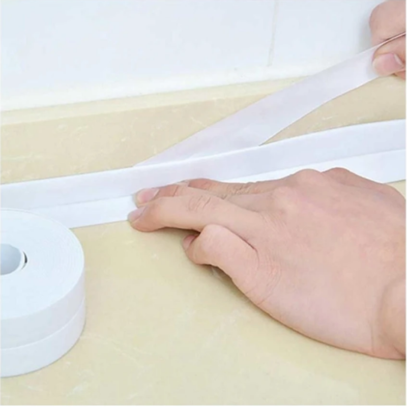 SGS 1240 38mm 3.35m Beyaz Yapışkanlı Sızdırmazlık Bandı