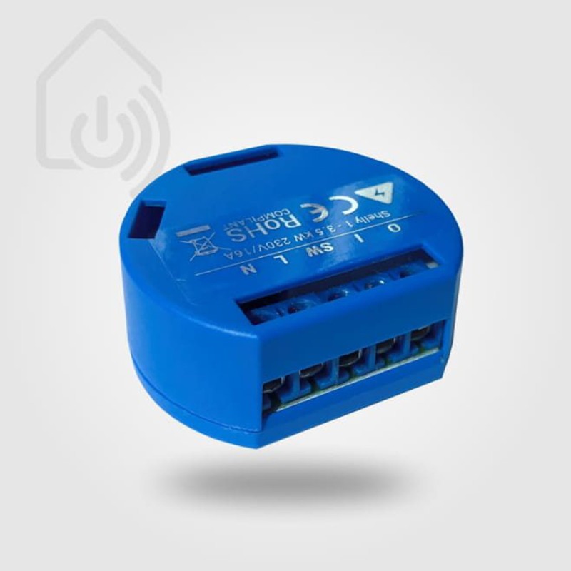Shelly 1 16A Uzaktan Wİ Fİ ile Elektrik Açma Kapama Düğme Anahtar