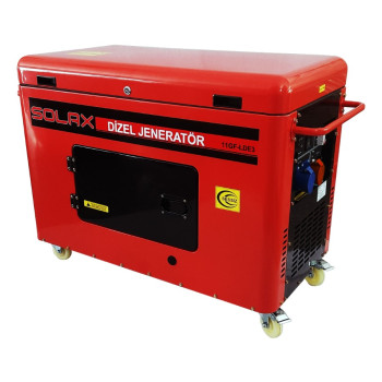 Solax 11GF LDE3 10kVa 668cc 240kg Tekerli Kabinli Marşlı Trifaze Dizel Jeneratör Solax 11GF LDE3 10kVa 668cc 240kg Tekerli Kabinli Marşlı Trifaze Dizel Jeneratör