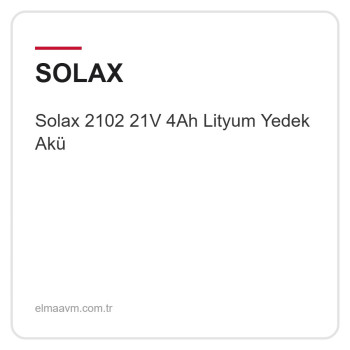 Solax 2102 21V 4Ah Lityum Yedek Akü