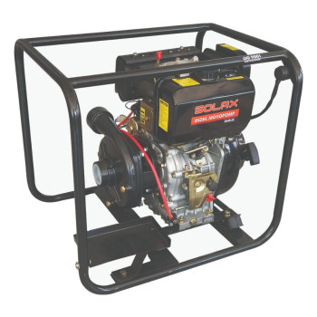Solax 50HB2E 2inç 456cc 35m³/sa 80mt 5.5lt 79kg Marşlı Yüksek Basınçlı Dizel Su Motoru