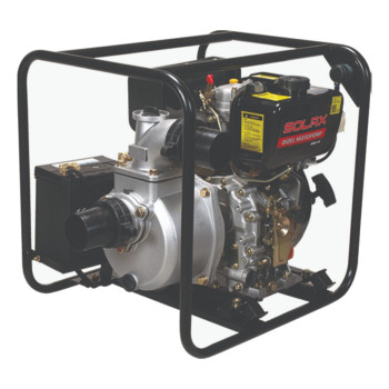 Solax 80KB3E 3inç 296cc 50m³/sa 25mt 3.5lt 55kg Marşlı Dizel Su Motoru
