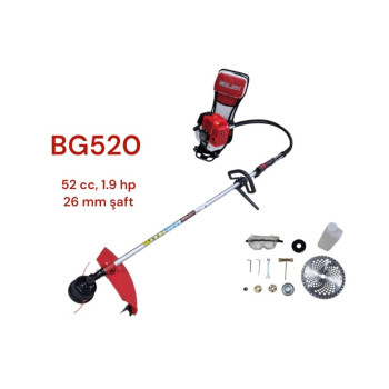 Solax BG520 1.9bg 51.7cc 26mm 9.8kg Sırt Tipi Benzin Motorlu Tırpan