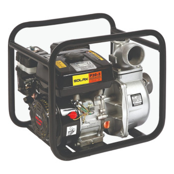 Solax P303 3inç 6.5bg 196cc 48m³/sa 28mt 32kg İpli 4T Benzinli Su Motoru