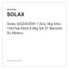 Solax QGZ4035W 1.5inç 3bg 63cc 15m³/sa 40mt 8.8kg İpli 2T Benzinli Su Motoru