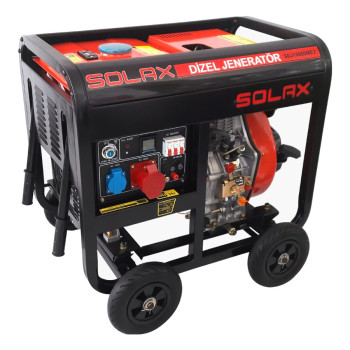 Solax SDJ10000ME3 8.7kVa 531cc 130kg Tekerli Marşlı Trifaze Dizel Jeneratör