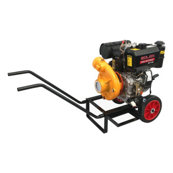 Solax SDP3HB 3inç 15bg 531cc 47m³/sa 85mt 5.5lt 96kg Tekerli Marşlı Yüksek Basınçlı Dizel Su Motoru